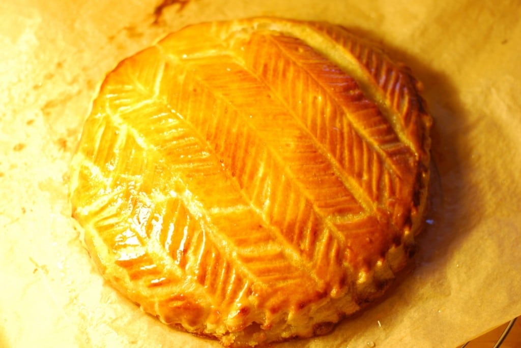 Galette des rois aux abricots