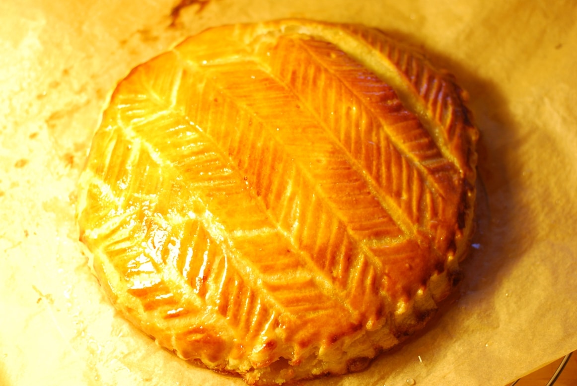 Galette des rois aux abricots