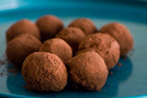 Truffes au chocolat