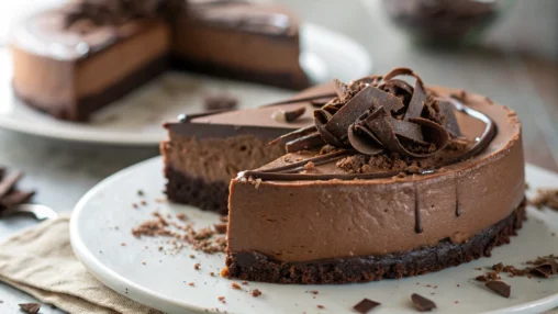 cheesecake au chocolat