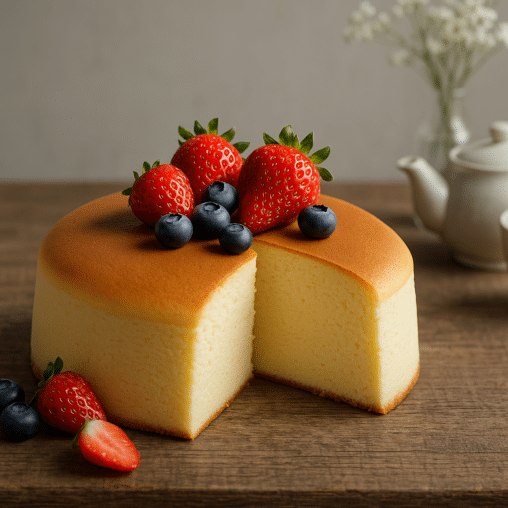 cheesecake japonais