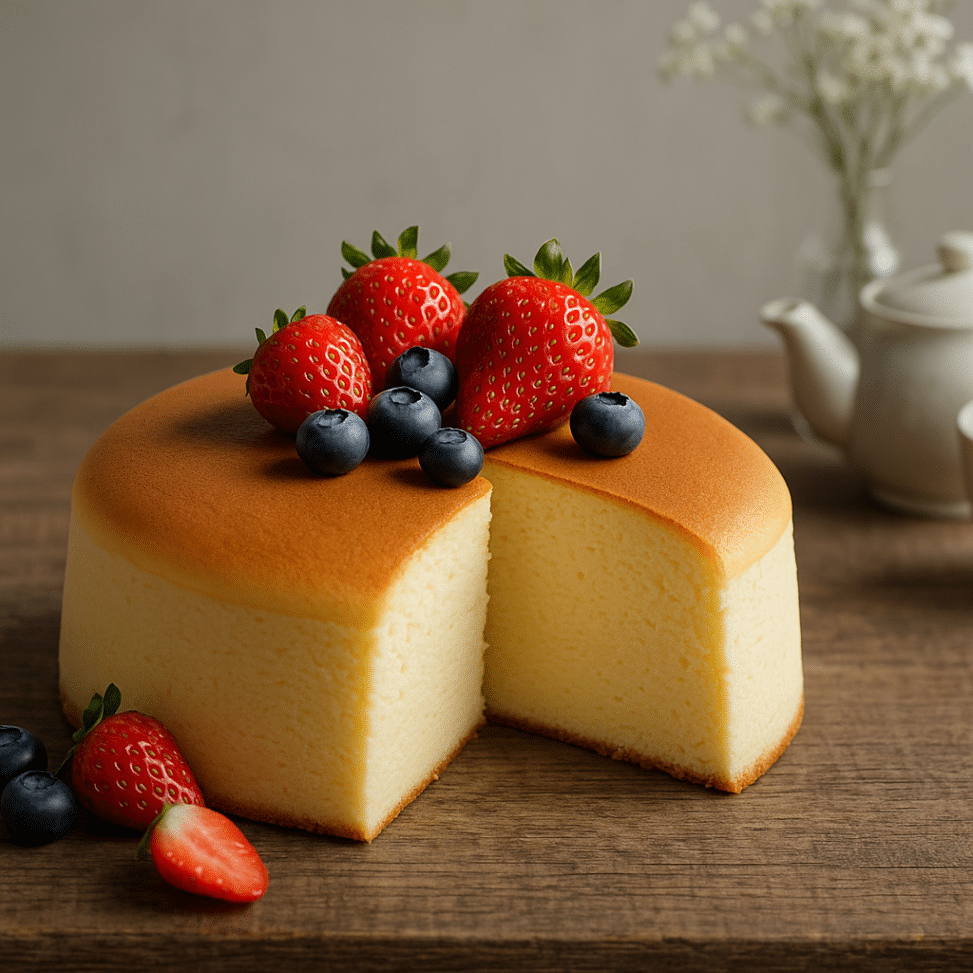 cheesecake japonais